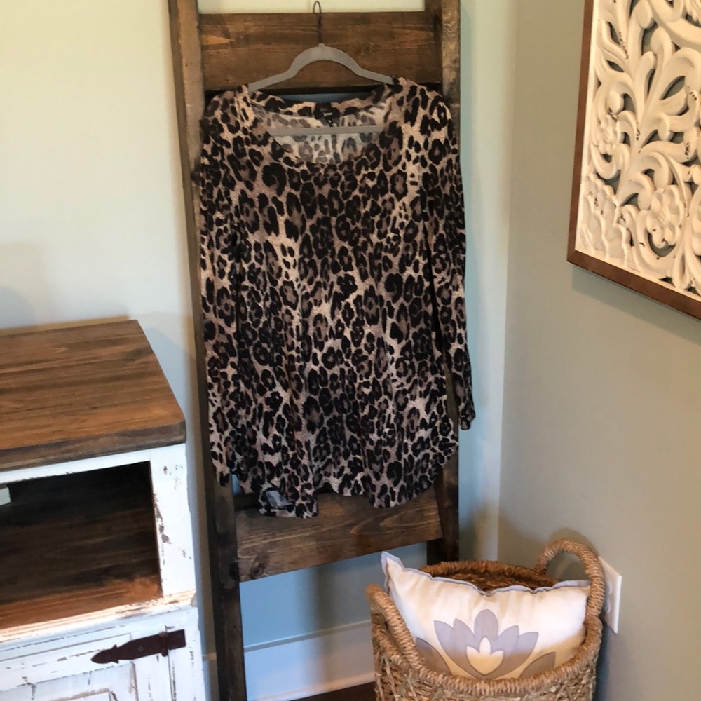 Leopard medium tunic